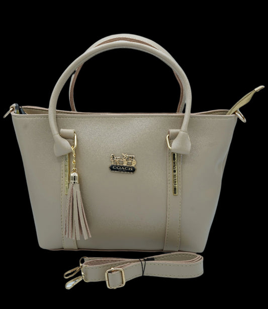 Ivory Luxe Carryall Bag