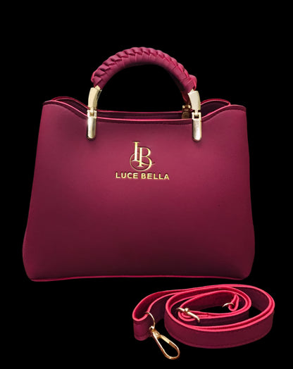 RED LUXE HANDBAG