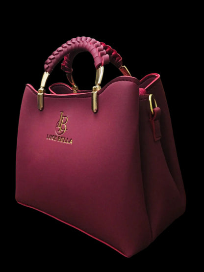 RED LUXE HANDBAG